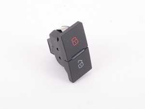 ES#458890 - 8P1962107G5PR - Door Lock Switch - Left - Located in the front door panel - Genuine Volkswagen Audi - Audi