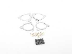 ES#2576312 - 8K0253115AKT4 - Catalytic Converter Install Kit - Contains all of the hardware you need to install a new catalytic converter on your A7 - Assembled By ECS - Audi