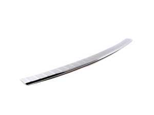 ES#3232091 - 3CN061195DML - Rear Bumper Protection Plate - Chrome - Plastic protective strip for the top of your rear bumper cover - Genuine Volkswagen Audi - Volkswagen