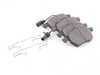 ES#3463379 - Z26-840 - Z26 Extreme Front Brake Pad Set - Carbon fiber and ceramic hybrid that resists fade to 1500 degrees. - Power Stop - Audi Volkswagen