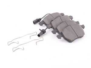 ES#3463379 - Z26-840 - Z26 Extreme Front Brake Pad Set - Carbon fiber and ceramic hybrid that resists fade to 1500 degrees. - Power Stop - Audi Volkswagen