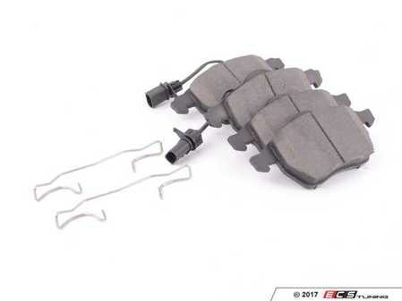 ES#3463379 - Z26-840 - Z26 Extreme Front Brake Pad Set - Carbon fiber and ceramic hybrid that resists fade to 1500 degrees. - Power Stop - Audi Volkswagen