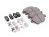 ES#3438568 - Z23-1456 - Z23 Evolution Sport Rear Brake Pad Set - Carbon fiber infused low-dust ceramic brake pads with hardware - Power Stop - Audi Volkswagen