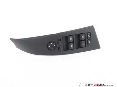 ES#167553 - 61316951919 - Master Window Switch - Schwarz - (NO LONGER AVAILABLE) - Replace a faulty window switch in drivers door to restore operation to all your windows and locks - Genuine BMW - 