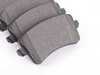ES#3200371 - 8K0698451C - Rear Brake Pad Set - Restore your stopping power - Zimmermann - Audi