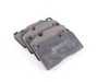 ES#3200365 - 8R0698151L - Front Brake Pad Set - Restore the stopping power in your vehicle - Zimmermann - Audi