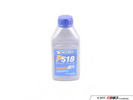 ES#3450290 - P518 - Sparta Evolution P518 Performance Brake Fluid - 500ml - (NO LONGER AVAILABLE) - The highest-performing brake fluid available - for longer service intervals on daily-driven performance cars! - Sparta Evolution - 