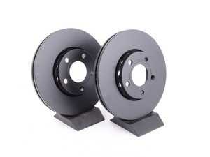 ES#2961624 - RK602 - Front Brake Rotors - Pair (288x25) - Restore the stopping power in your vehicle - EBC - Audi Volkswagen