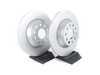ES#4839745 - MQBTBS8KT - Front And Rear Brake Kit (340x30/300x12) - Featuring Genuine Brake Rotors and Low-Met OE Equivalent Pads - Assembled By ECS - Volkswagen