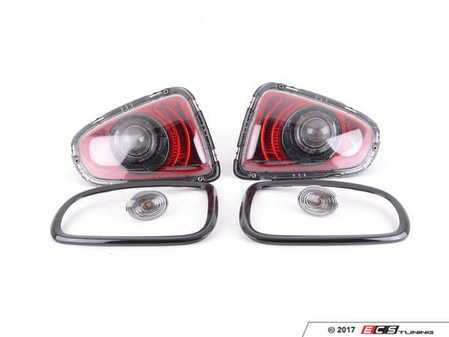 ES#3469356 - 63212320381SD - Retrofit Kit For MINI Black Line Lights *Scratch And Dent* - (NO LONGER AVAILABLE) - Upgrade to the Black Line light kit : JCW Aerodynamics kit version - Genuine MINI - 
