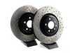ES#3191612 - 127.33138KT - Front Drilled & Slotted Brake Rotors - Pair (345x30) - Upgrade your stopping power - StopTech - Audi