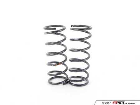 ES#3294387 - 96534353102504 - Front European M030 Springs - Pair - Orange/green identification - Genuine Porsche - Porsche