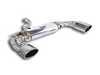 ES#3469493 - 776113KT1 - Supersprint Cat-Back Exhaust System - Resonated  - 100% Stainless steel "Twin Pipe Design" system with resonated center section - Retains factory exhaust valves - Supersprint - Audi