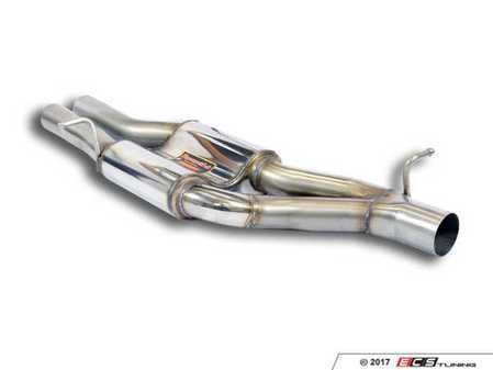 ES#3469487 - 776103 - Center Pipe With Resonator  - To be installed as a kit with Supersprint rear muffler/tips #776135 - Supersprint - Audi