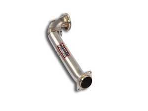 ES#3469494 - 776113KT2 - Supersprint Turbo-Back Exhaust System - Non-Resonated - 100% Stainless steel system with full metallic high-flow cats, non-resonated center section, rear muffler w/polished tips - Supersprint - Audi