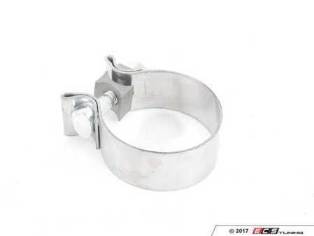 ES#3230752 - 006555ECS05A-01 - 64.5mm Exhaust Clamp - Priced Each  - Stainless steel exhaust band clamp - ECS - Audi BMW Volkswagen Mercedes Benz MINI Porsche