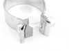 ES#3230752 - 006555ECS05A-01 - 64.5mm Exhaust Clamp - Priced Each  - Stainless steel exhaust band clamp - ECS - Audi BMW Volkswagen Mercedes Benz MINI Porsche