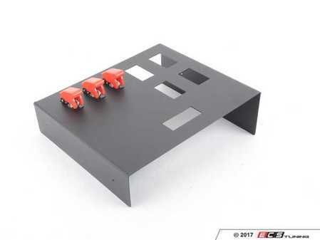 ES#3448731 - E36-CC-4W-E-3TS - E36 Center Console Panel - Includes 4 window switch cutouts, ES cutout, and 3 toggle switches - MKAH Motorsports - BMW