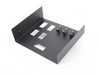 ES#3448731 - E36-CC-4W-E-3TS - E36 Center Console Panel - Includes 4 window switch cutouts, ES cutout, and 3 toggle switches - MKAH Motorsports - BMW