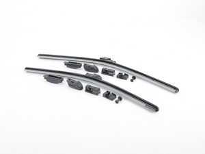 ES#3448704 - 2124hbKT - Cleantech Wiper Blade Set - Feature graphite natural rubber and easy-change connectors - Hella - Volkswagen