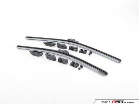 ES#3448704 - 2124hbKT - Cleantech Wiper Blade Set - Feature graphite natural rubber and easy-change connectors - Hella - Volkswagen