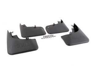 ES#2562473 - 3592WCPN11600 - Tiguan OEM Style Mud Flaps - Set Of 4 - Factory style fitted splash guards and install hardware - Bremmen Parts - Volkswagen