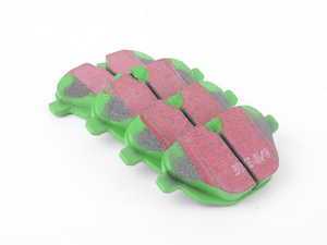 ES#2622075 - DP22047 - Rear GreenStuff Performance Brake Pad Set - Designed as a mildly upgraded pad, great for an afternoon of sporty driving. - EBC - BMW
