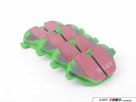 ES#2622075 - DP22047 - Rear GreenStuff Performance Brake Pad Set - Designed as a mildly upgraded pad, great for an afternoon of sporty driving. - EBC - BMW