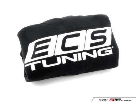 ES#3411369 - 6060295 - Black ECS Pullover Hoodie - 2X - (NO LONGER AVAILABLE) - Featuring white ECS Tuning logo on left chest and full back - ECS - 