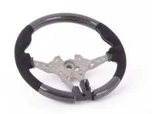 F2x/F3x M Sport ECS Custom Steering Wheel - Alcantara/Carbon Fiber