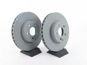 ES#2649918 - 211421091264KT - Front Brake Rotors - Pair - Does not include new rotor securing screws - Genuine Mercedes Benz - Mercedes Benz