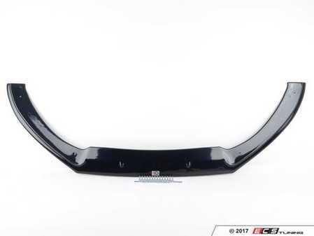ES#3199769 - AU-A4-B8F-FD2GLO - Front Splitter V.2 - Gloss Black - Transform the look of your vehicle - Maxton Design - Audi