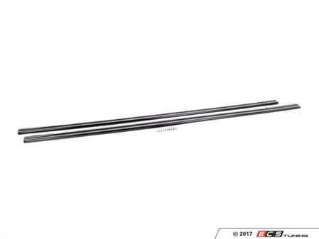 ES#3411524 - VW-GO7-GTI-SD1-G - Side Skirt Diffuser Set - Gloss Black - Enhance your GTI's exterior appearance - Maxton Design - Volkswagen
