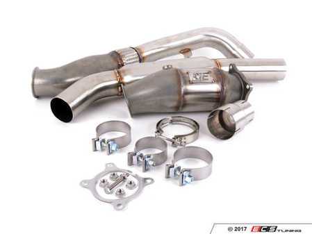 ES#3464336 - IEEXCK1 - 3.0" Performance Downpipe With High-Flow Cat - (NO LONGER AVAILABLE) - 100% 304 stainless construction with 200 cell high-flow catalytic converter - Integrated Engineering - 