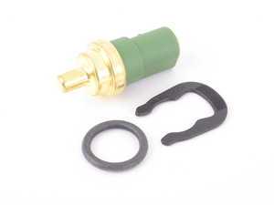 ES#2802189 - 059919501AKT -  Coolant Temperature Sensor With O-Ring & Clip - 4 Pin - Updated Green sensor with square/round connector. Please check existing sensor color - Rein - Audi Volkswagen