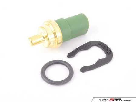 ES#2802189 - 059919501AKT -  Coolant Temperature Sensor With O-Ring & Clip - 4 Pin - Updated Green sensor with square/round connector. Please check existing sensor color - Rein - Audi Volkswagen