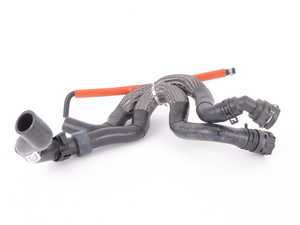ES#3235504 - 1J0121156AT - Heater Hose - 4-way heater hose with quick coupling piece & attachment for bracket, connects to heater core - Gates - Audi Volkswagen