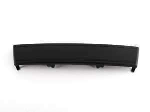 ES#2081110 - 8K0807287A3FZ - Front Plate Filler - Black - Eliminate your plate bracket for a smooth look - Genuine Volkswagen Audi - Audi