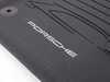 ES#3153996 - 95B044800431E0 - Rubber Floor Mats - Black - Set of four rubber floor mats - Genuine Porsche - Porsche