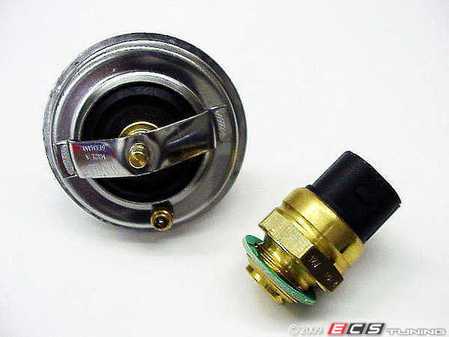 ES#1565 - VR6LTK - ECS Low Temperature Kit - Includes 75-82c fan switch & a 70c thermostat with sealing o-ring - Assembled By ECS - Volkswagen