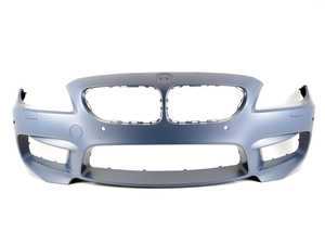 ES#4220075 - 51118055287KT - Front Bumper Cover - Primed - M - Pdc/Svc - Genuine BMW F06, F13 front bumper. 
Price includes core charge. - Genuine BMW - BMW
