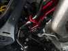 ES#3505033 - 020802ECS03KT - Rear Subframe Brace - Red Anodized  - Put a limit on body roll and enhance rear sway bar effectiveness with this easy to install subframe brace - ECS - Volkswagen