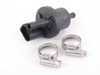 ES#3426986 - 1C0906517AKT - Purge Valve Repair Kit - Common cure for DTC P0441 - Includes clamps to replace factory one-time-use clamps - Assembled By ECS - Audi Volkswagen