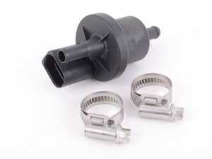 ES#3426986 - 1C0906517AKT - Purge Valve Repair Kit - Common cure for DTC P0441 - Includes clamps to replace factory one-time-use clamps - Assembled By ECS - Audi Volkswagen