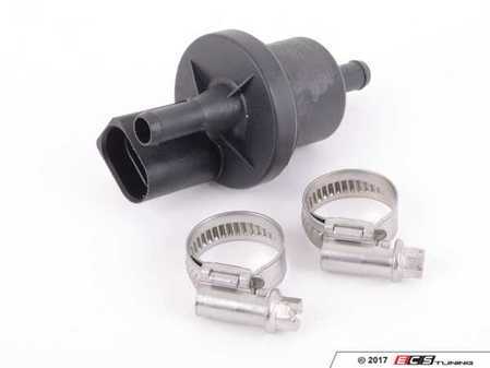 ES#3426986 - 1C0906517AKT - Purge Valve Repair Kit - Common cure for DTC P0441 - Includes clamps to replace factory one-time-use clamps - Assembled By ECS - Audi Volkswagen