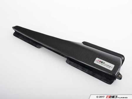 ES#3240971 - 017208ecs01KT - Kohlefaser Luft-Technik Dual Inlet Duct Kit - Black Carbon Fiber - Increase front air inlet area by 285% and dramatically reduce inlet temps by 26 F! - ECS - Audi Volkswagen