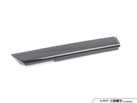 ES#2178065 - 51337221312 - Channel Cover Short Outer Right - Gloss Black - Genuine BMW - BMW