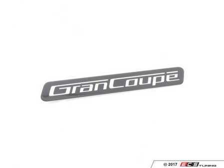 ES#2774970 - 51147398499 - F36 GranCoupe badge - priced each - Genuine BMW - BMW