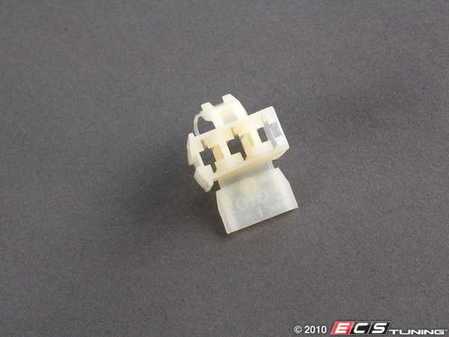 ES#310597 - 1J0919321 - Connector Housing  - Used for cigarette lighter/power outlet. 3-Pin - Genuine Volkswagen Audi - Volkswagen