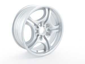 ES#64656 - 36112229480 - 17" Double Spoke Style 68 Wheel - Priced Each - (NO LONGER AVAILABLE) - 17x7.5 ET 25 72.6 CB - Genuine BMW - BMW